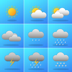 icon set weather