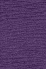 Fototapeta premium Purple polyester textured fabric closeup background