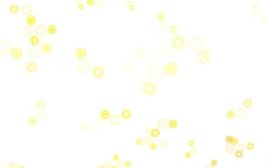 Light Orange vector backdrop with dots.