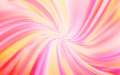 Light Pink, Yellow vector blurred bright texture. Modern abstract illustration with gradient. Smart design for your work.