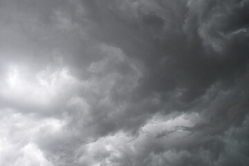 Cielo e nuvole in estate 