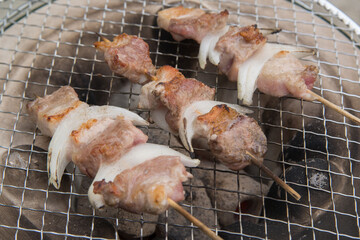 炭火焼の焼きとん