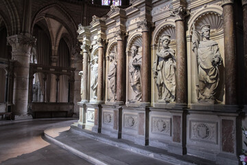 Inside the Basilica of Saint-Remi | REIMS • Marne department • in the Grand Est region of France