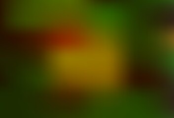 Light Orange vector blurred shine abstract template.