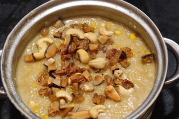 A traditional and popular sweet made on the festival day of Pongal or Sankranti