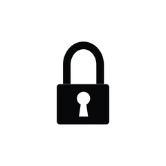 Lock icon vector design illustration