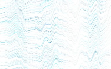 Light Pink, Blue vector background with liquid shapes. Modern gradient abstract illustration with bandy lines. New composition for your brand book.