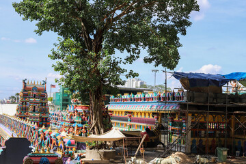 Fototapeta premium Batu Caves, Kuala Lumpur/ Malaysia - 17 January , 2020 temples