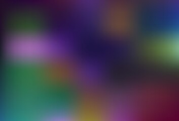 Light Multicolor vector abstract blurred layout.