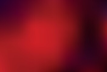 Dark Red vector blurred shine abstract background.