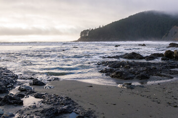 Cloudy afternoon at the coast