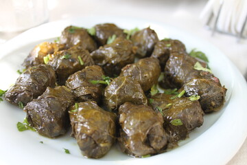 Albanian traditional food Japrak
