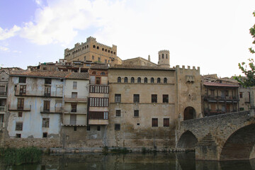 Fototapeta premium old castle in Valderrobres