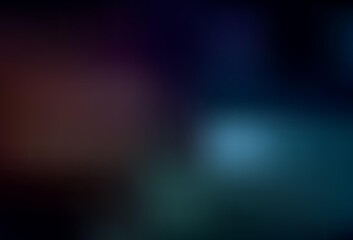 Dark Blue, Red vector colorful blur backdrop.