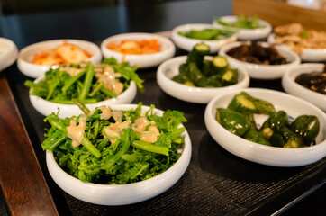 Taiwanese appetizer on a table