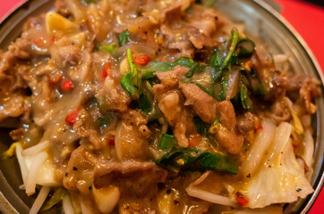 eat mongolian barbecue