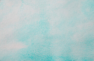 Green abstract background in watercolor style