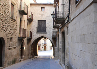 narrow street in the old town