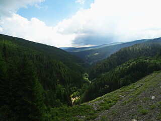 Obraz premium mountain landscape in summer