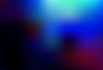Dark BLUE vector blurred and colored pattern.