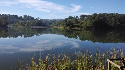 lake in the mountains