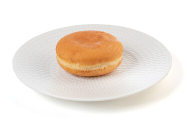 Sugar fried on plate