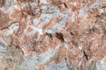 the texture of the stone is red