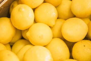 lemons in a market