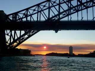Fototapeta premium Coucher de soleil à Sydney