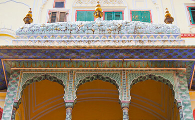 City Palace Jaipur Rajasthan India	