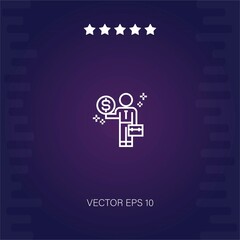 leadership vector icon vector illustration