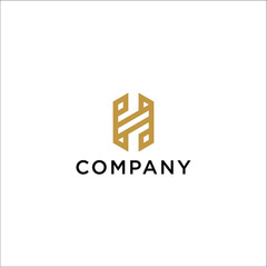 letter H logo safeguards safety from making mistakes and financial losses and maintains the lowest possible time and effort