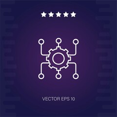 project plan vector icon vector illustration