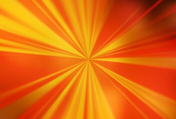 Obraz premium Light Orange vector blurred shine abstract texture. A completely new colored illustration in blur style. The best blurred design for your business.