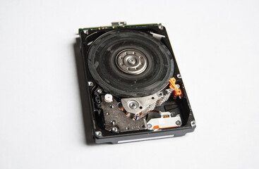 Damaged hard disk drive