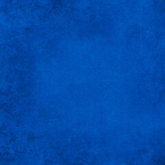 Grunge blue wall background or texture