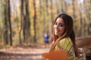 Happy girl portrait