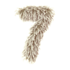 3d wild animal fur number 7