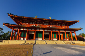 Fototapeta na wymiar Kofuku-ji temple in Nara near Kyoto (Japan)
