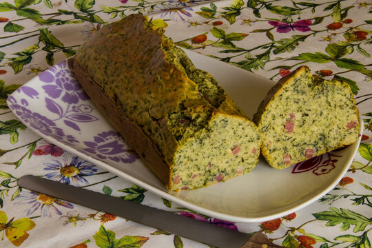 Plumcake salato spek e bietole