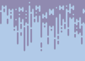 Abstract Rounded Color Lines halftone transition background illustration