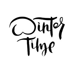 Obraz premium Grunge lettering isolated artwork. Typography stamp for t-shirt graphics, print, poster, banner, flyer, tags, postcard