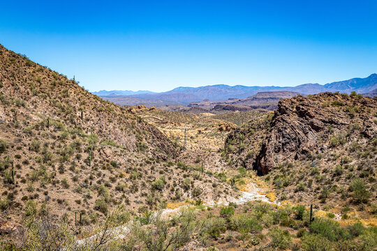 Apache Trail Scenic Drive View