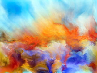 Fototapeta na wymiar Colorful Cloud Background