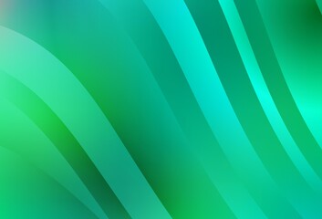 Light Green vector texture with wry lines.