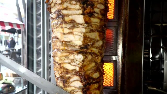 Turkish Traditional Food Doner Kebab
