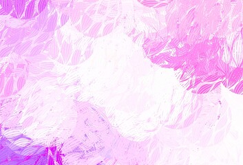 Obraz premium Light Purple, Pink vector template with chaotic shapes.