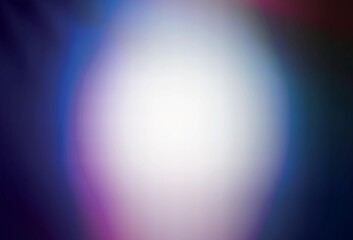 Light Pink, Green vector blurred shine abstract background.