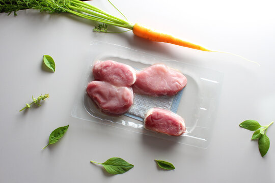 pork minion in packaging label mocap