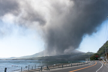 噴火（桜島）２